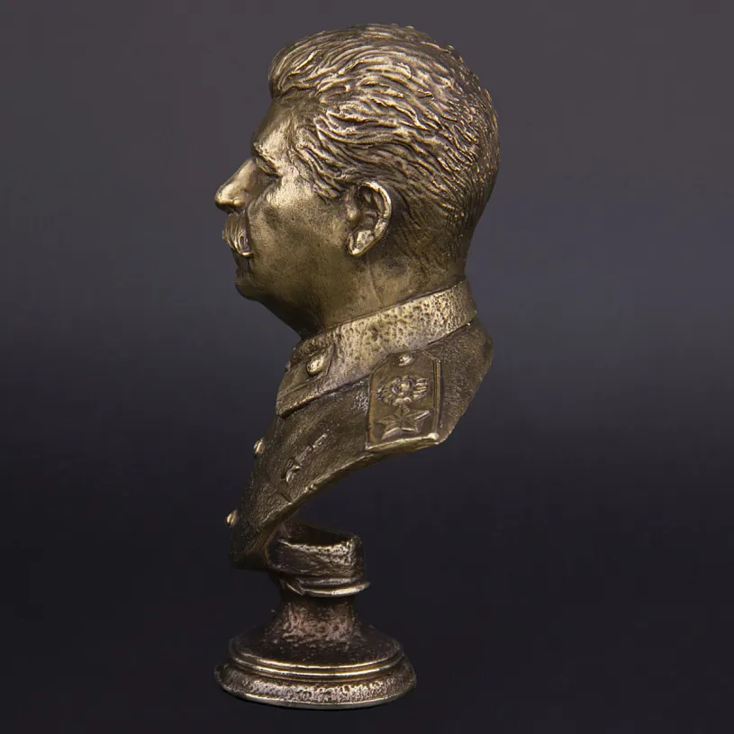 Бюст из бронзы "Сталин" 