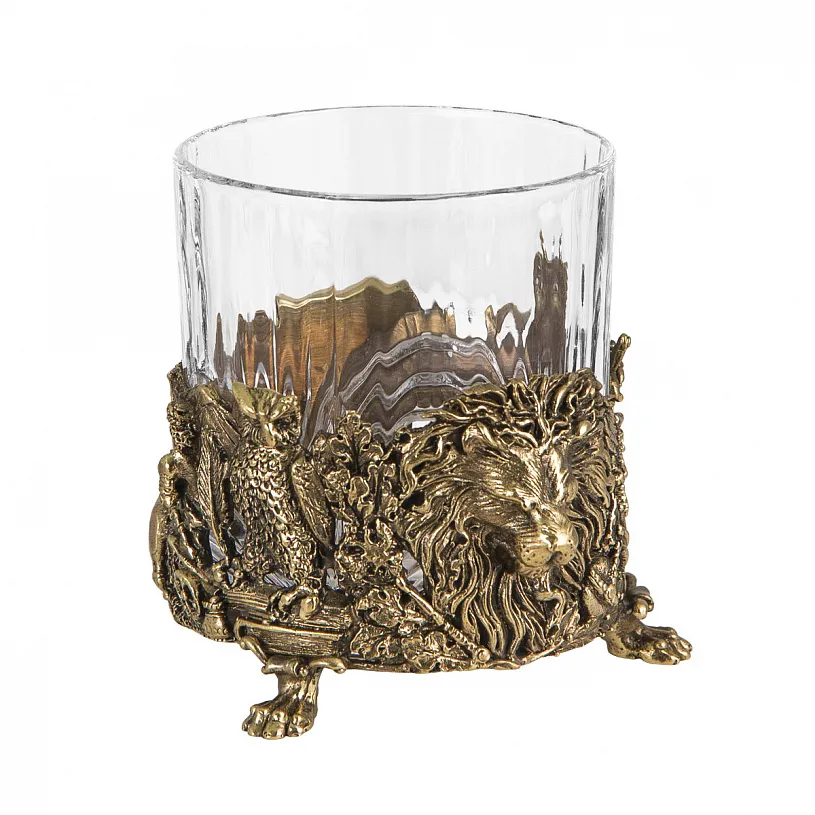 Набор из 3-х бокалов для виски "Лев"