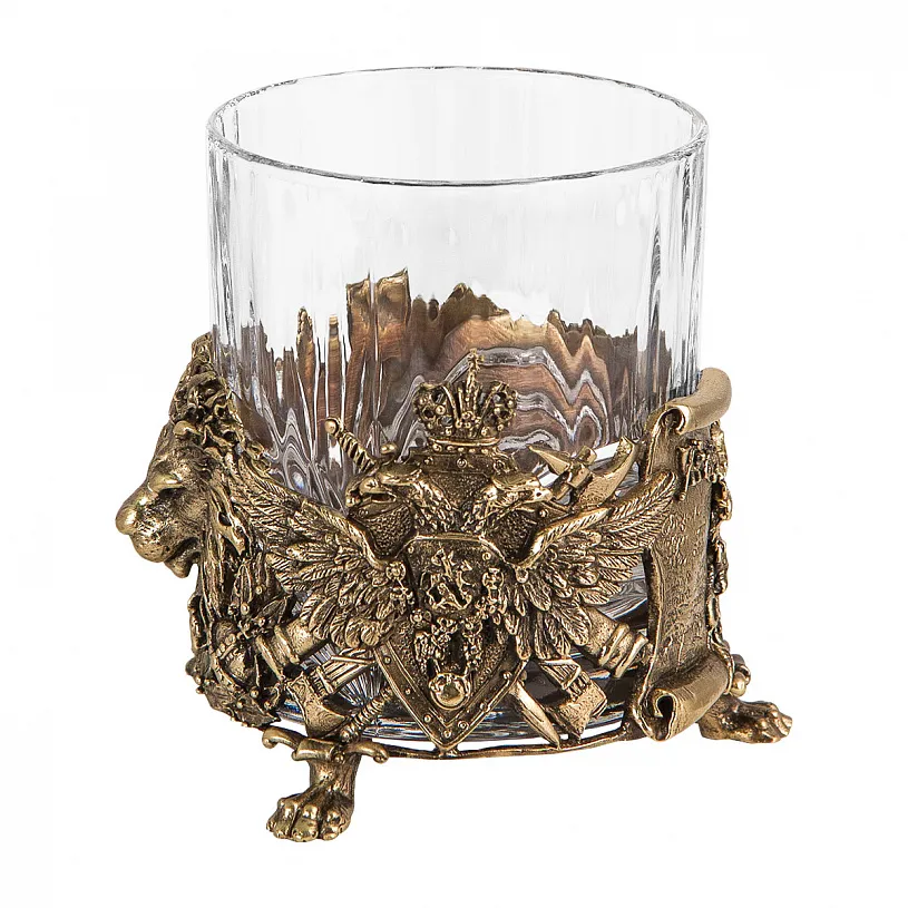 Набор из 6-ти бокалов для виски "Лев"