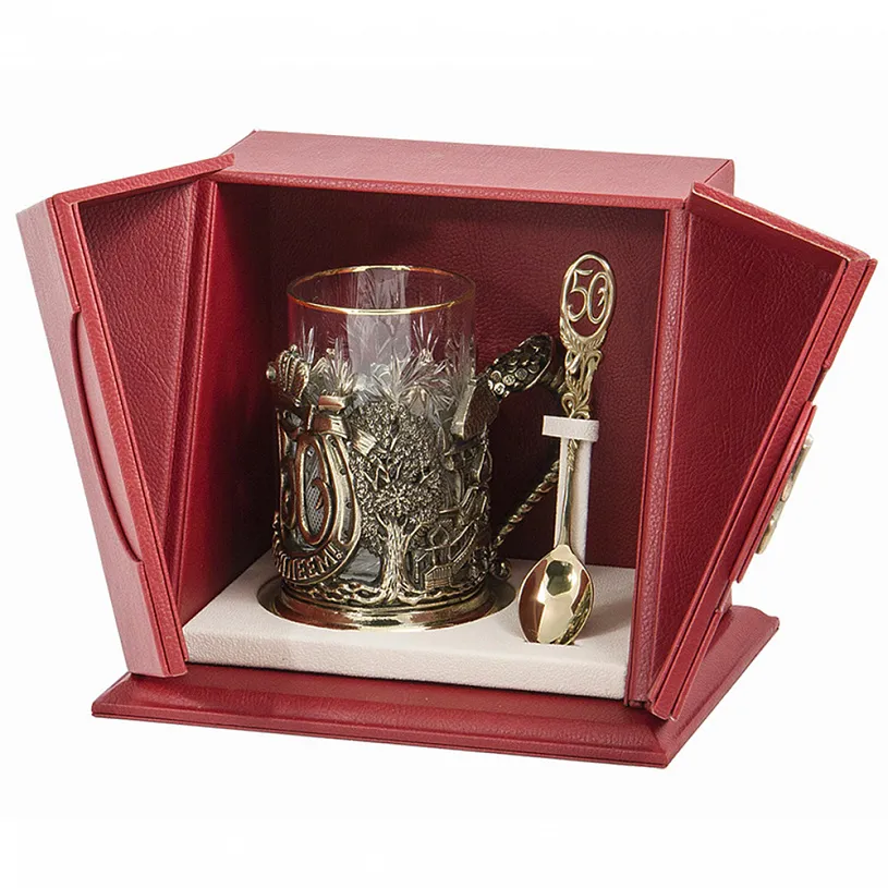 Набор для чая "С юбилеем 50 лет"