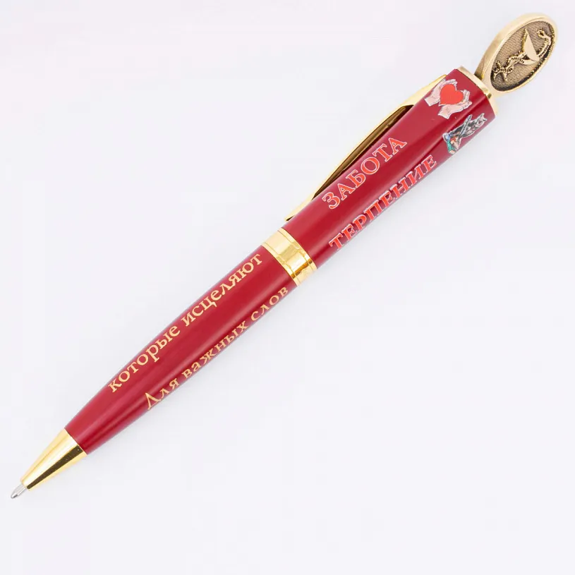 Блокнот с ручкой в футляре "Медицина"