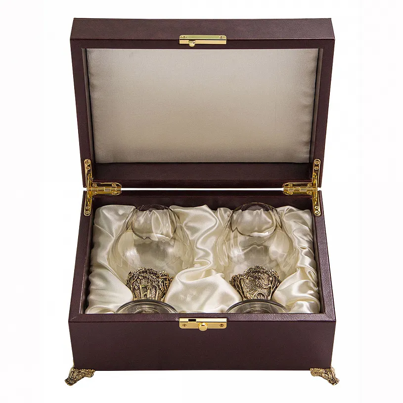 Набор из 2-х бокалов для коньяка "С юбилеем! 50 лет" 