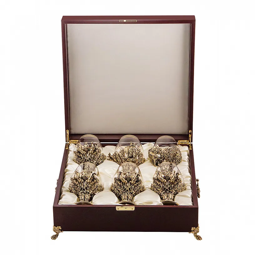 Набор из 6-ти бокалов для бренди "Княжеский" 