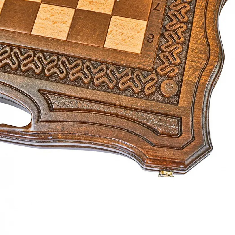 Подарочные шахматы + нарды "Жасмин"