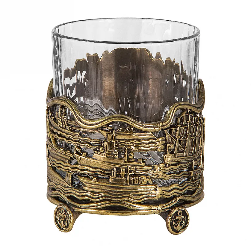 Набор из 3-х бокалов для виски "ВМФ"