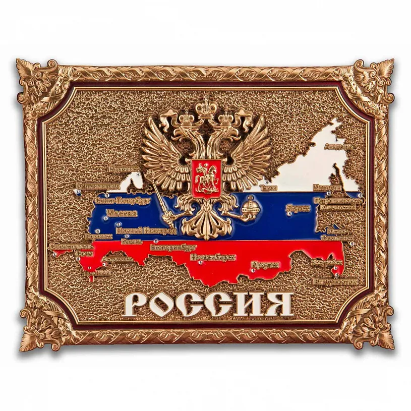 Подарочный набор в кейсе "Русские Воины" 