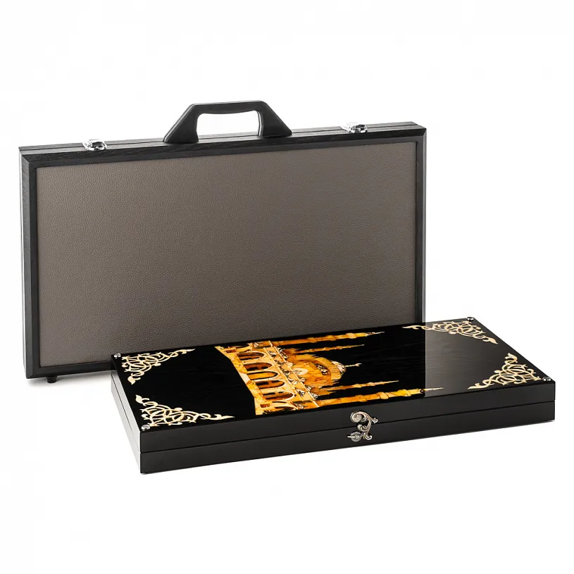 Нарды из янтаря "Мечеть"