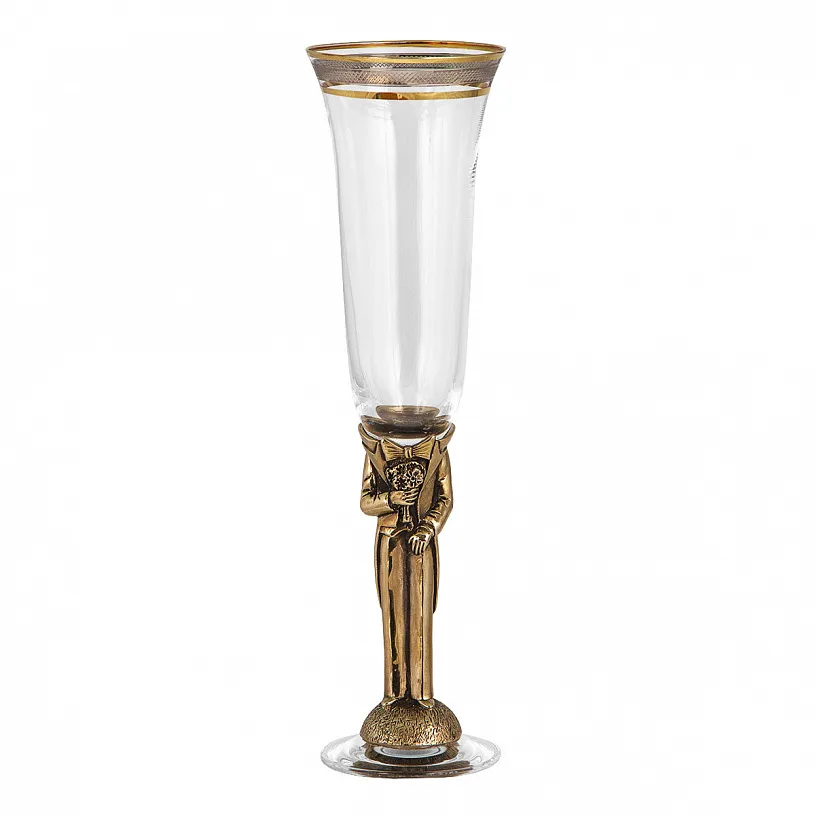 Набор "Свадебный" (Два бокала для шампанского, книга "Совет да Любовь")