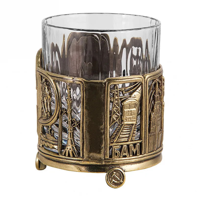 Набор из 2-ух бокалов для виски "СССР"