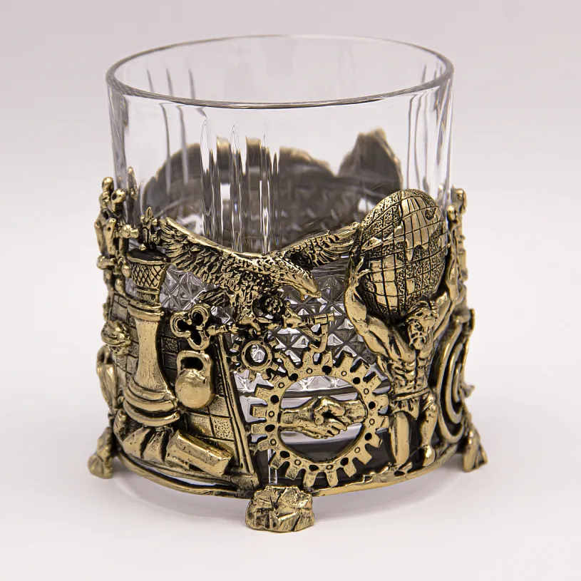 Набор с бокалом для виски "Атлант"