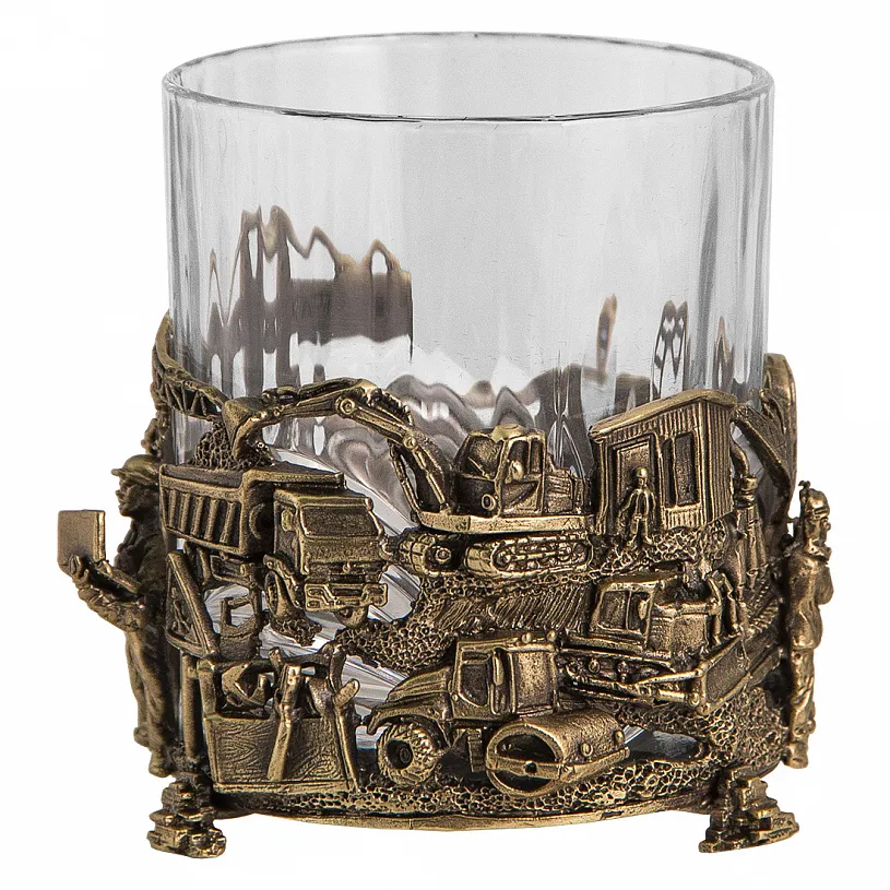 Набор из 6-ти бокалов для виски "Строители"