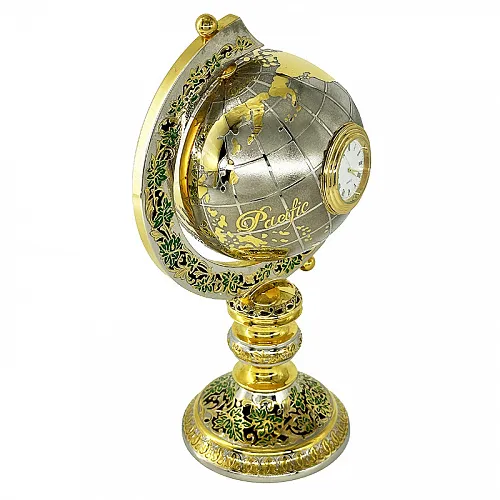 Настольные часы "Глобус" Златоуст