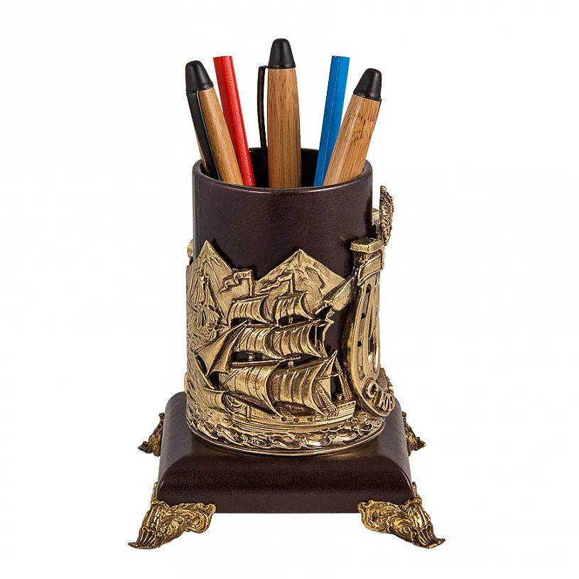 Подставка для письменных принадлежностей "Юбилей 55 лет"