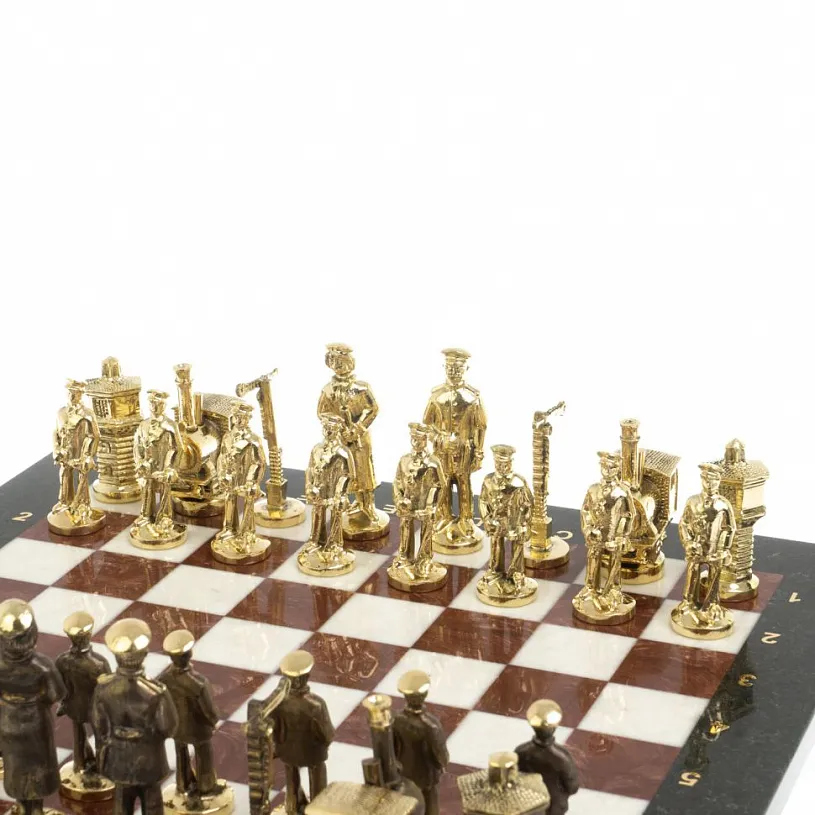 Подарочные шахматы "Железнодорожники"