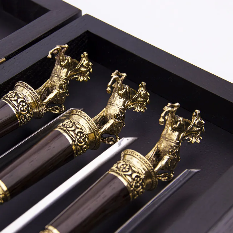 Набор для пикника в футляре "Кони"