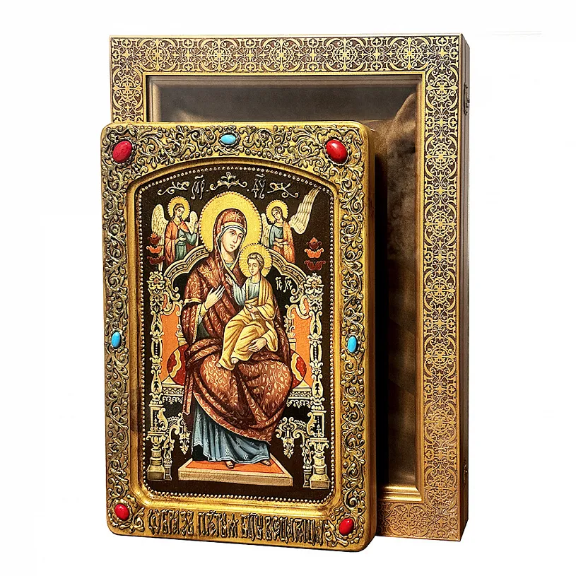 Икона живописная Божией матери «Всецарица (Пантанасса)»