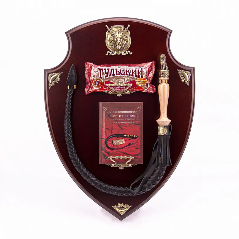 Набор руководителя на панно c кнутом и пряником "Лев"