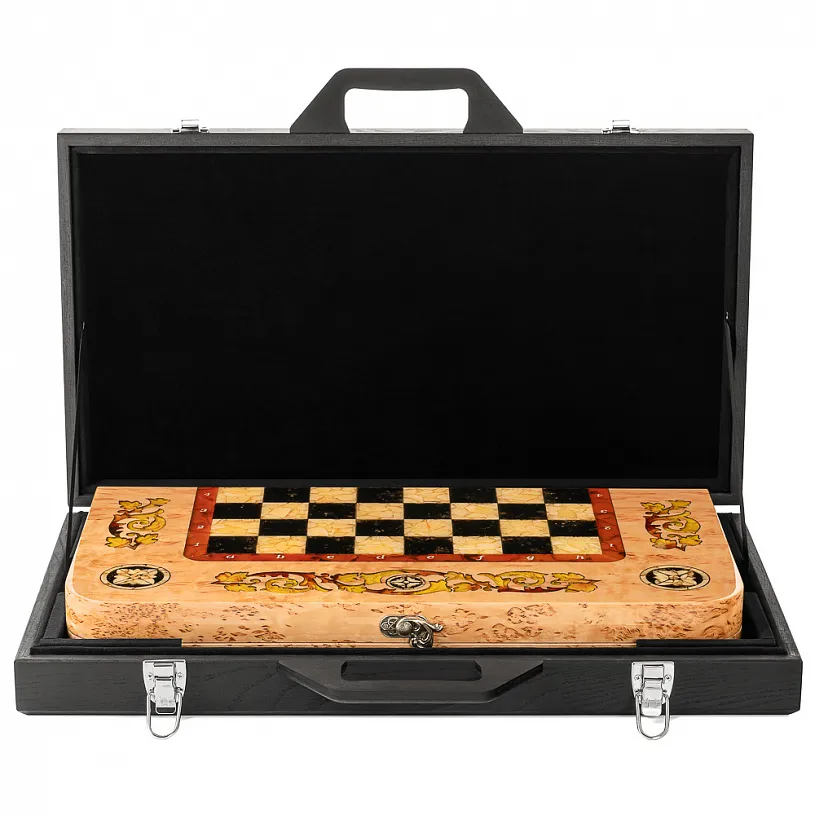 Шахматы из янтаря "Классика"