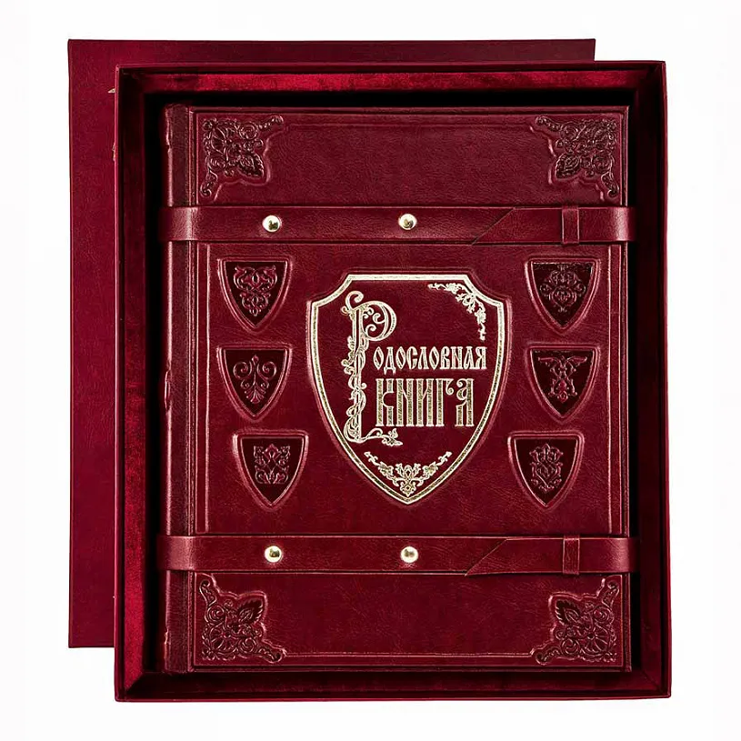 Родословная книга в футляре "Элитная"
