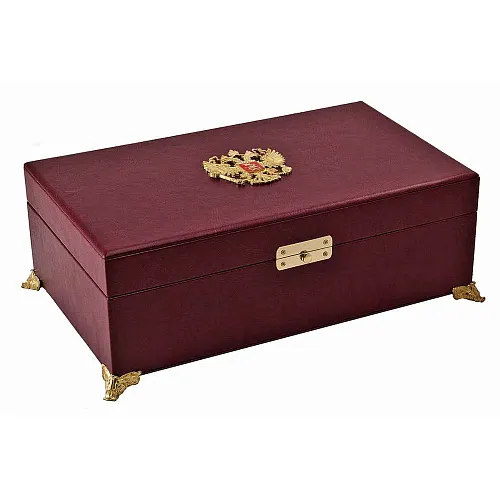 Набор из двух подстаканников "Россия, Георгий Победоносец"