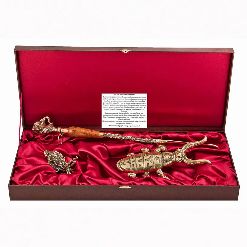 Набор для обуви в подарочном футляре "Слон"