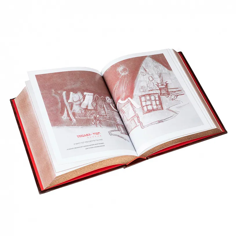 Книга подарочная "Тора" в кожаном переплете