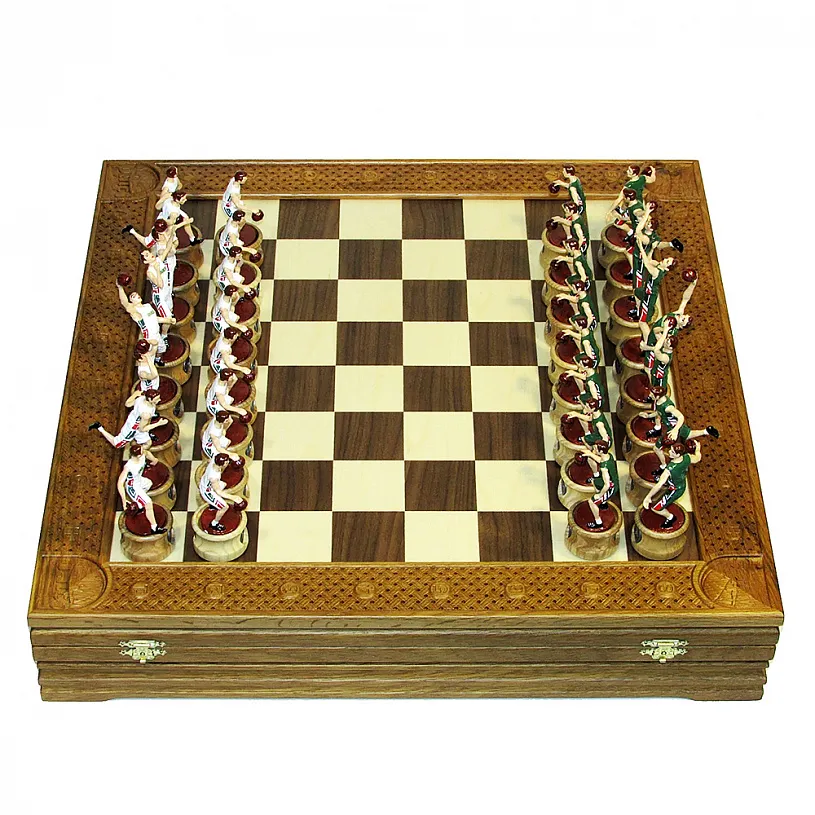 Подарочные шахматы "Баскетбол, Уникс"