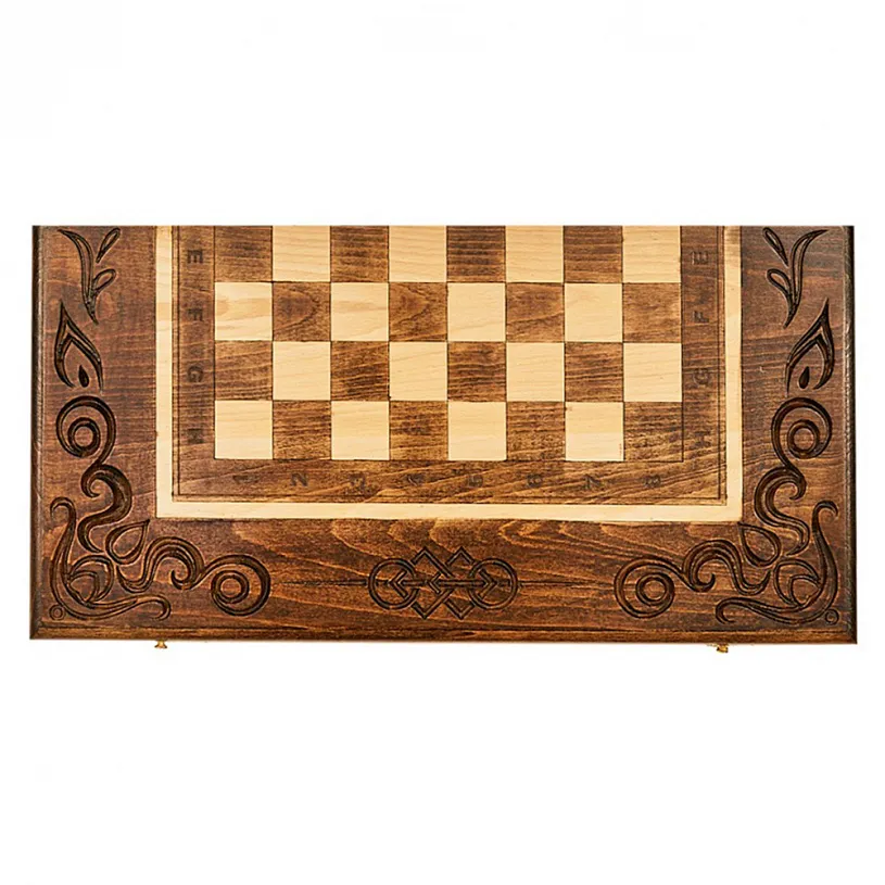 Подарочные шахматы + нарды "Рим"