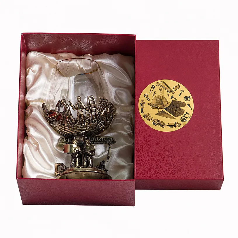 Бокал для коньяка "Строители" 