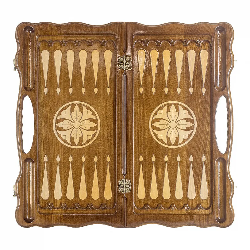 Нарды подарочные из массива бука "Львиная битва"