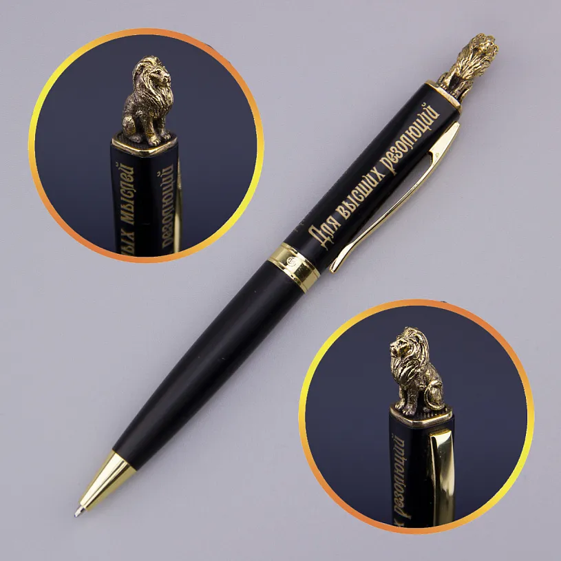 Набор руководителя "Лев на щите" с блокнотом