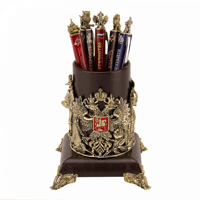 Подставка для письменных принадлежностей "Россия, Путин"