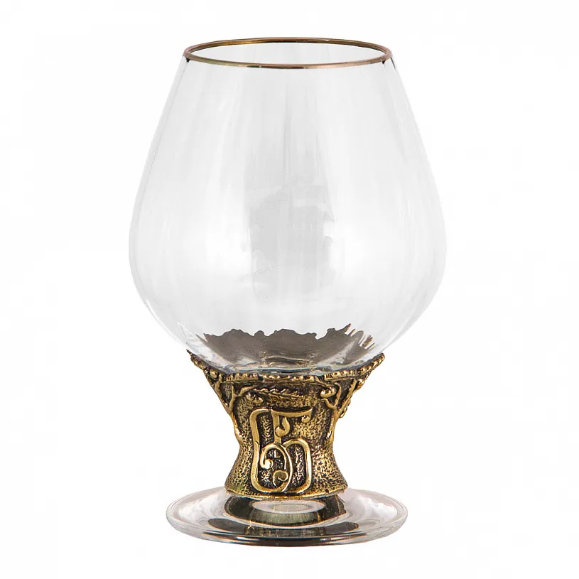 Набор из 2-х бокалов для коньяка "С юбилеем! 65 лет" 