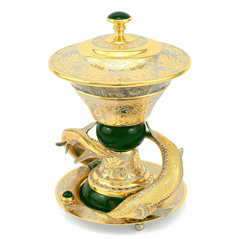 Икорница "Две стерлядки" Златоуст