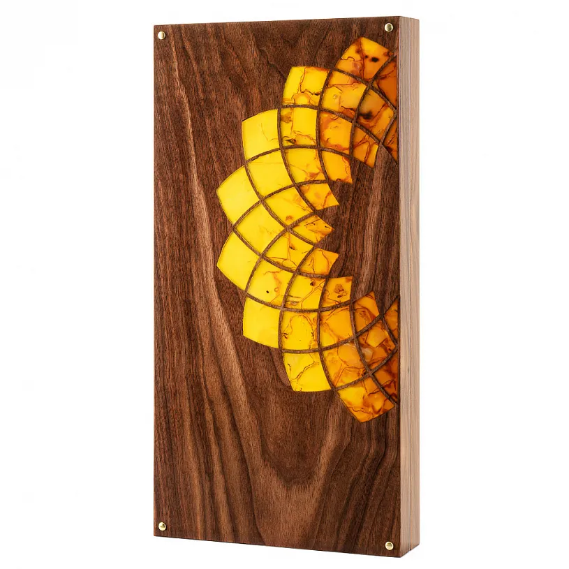 Нарды из янтаря "Орнамент"