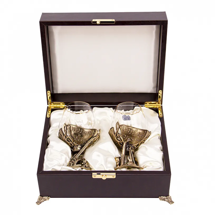 Набор из 2-х бокалов для коньяка "Музыкальный" 