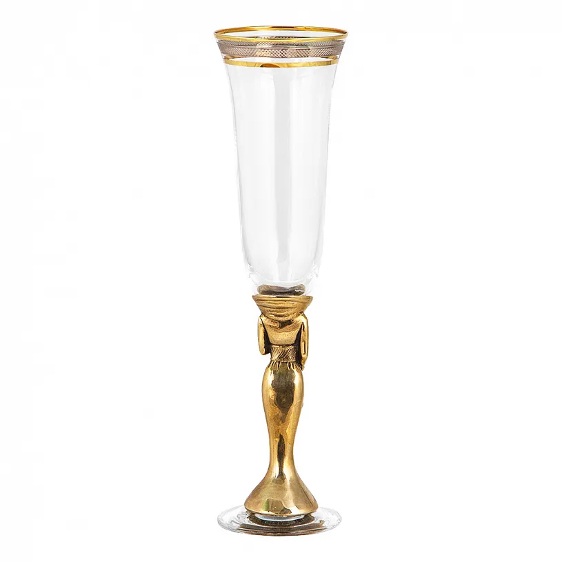 Набор из 2-х бокалов для шампанского Богемия "Он и Она"