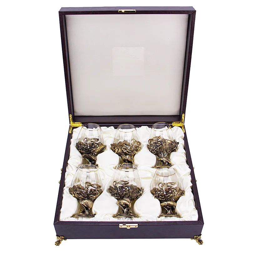 Набор из 6-ти бокалов для бренди "Рыбацкий" 