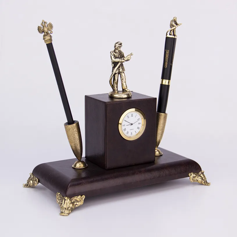 Настольный набор для руководителя "Пожарный" 