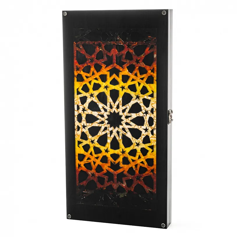 Нарды из янтаря "Арабская ночь"