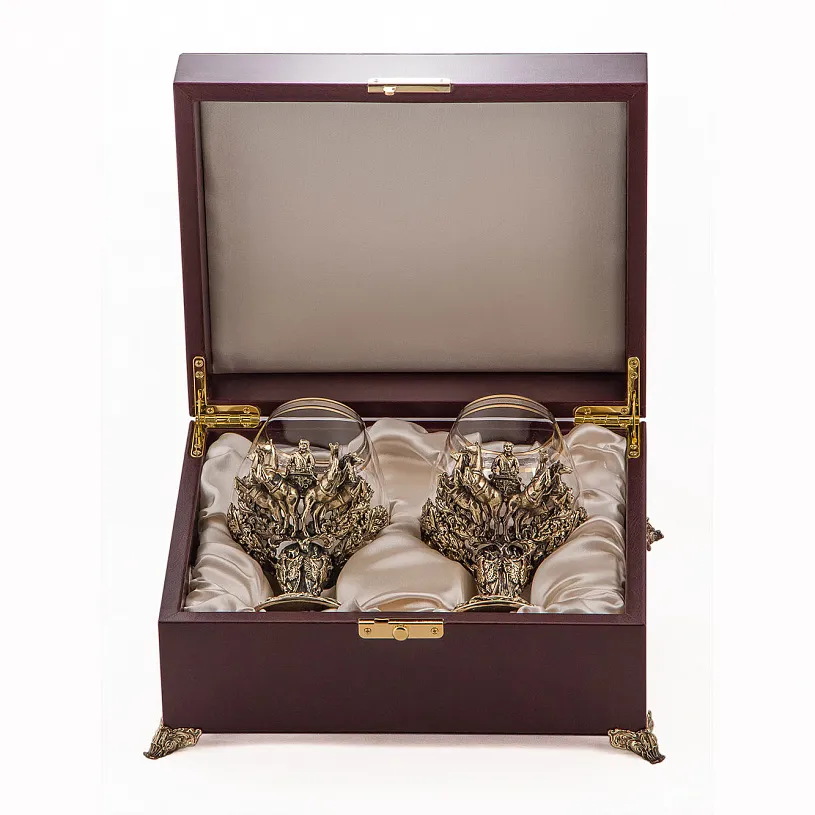 Набор из 2-х бокалов для бренди "Княжеский" 