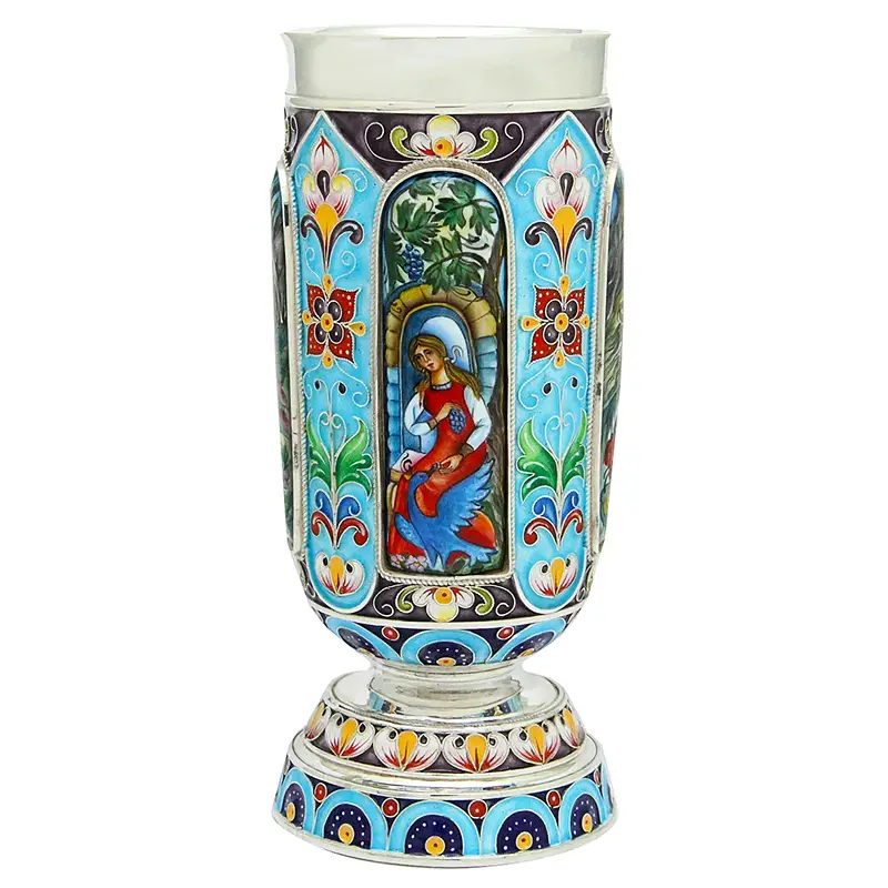 Бокал для вина "Аленький цветочек"