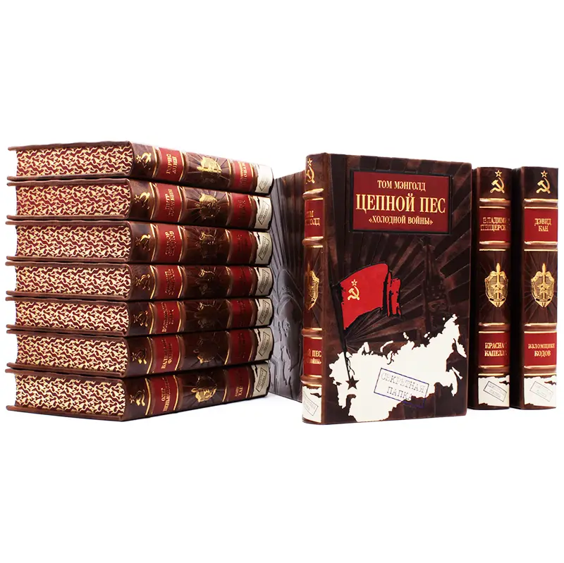 Подарочное собрание из 26 книг о шпионаже "Секретная папка"