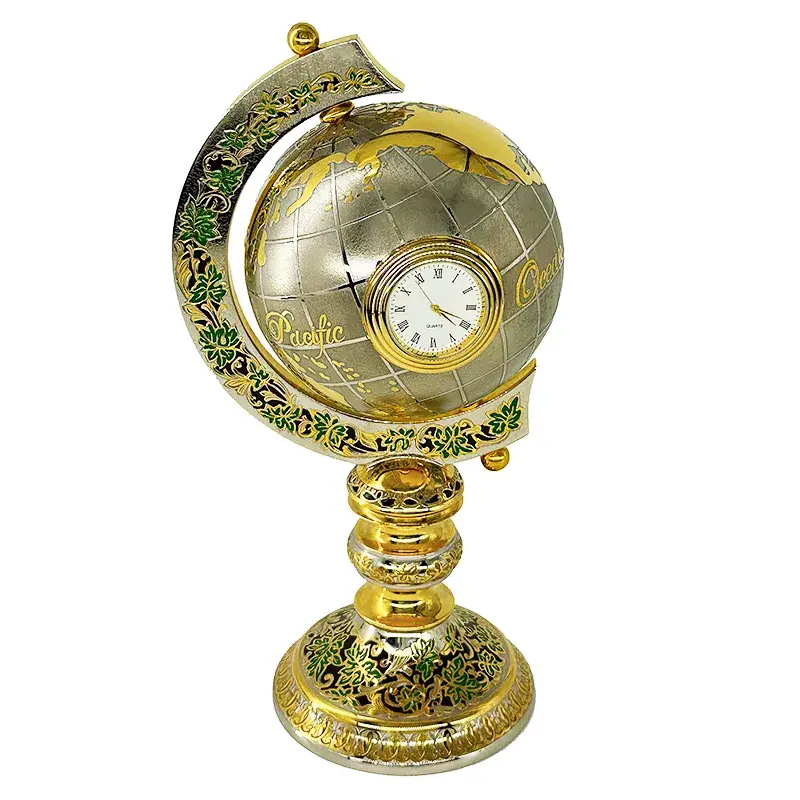 Настольные часы "Глобус" Златоуст