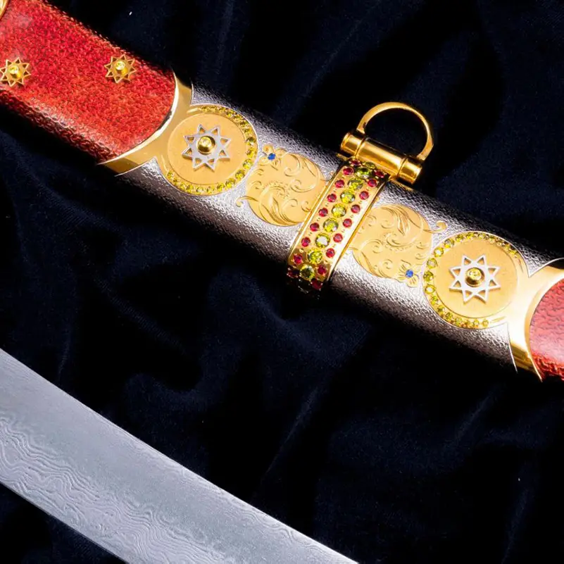 Сабля украшенная "Восточная" Златоуст