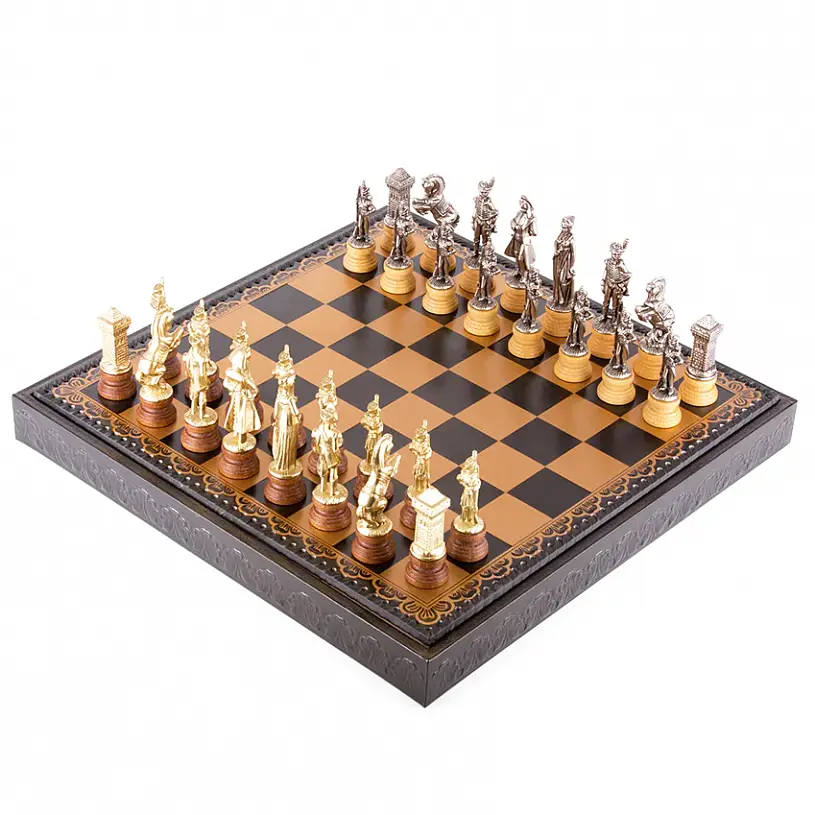 Шахматы "Наполеон" (в комплекте нарды, шашки)