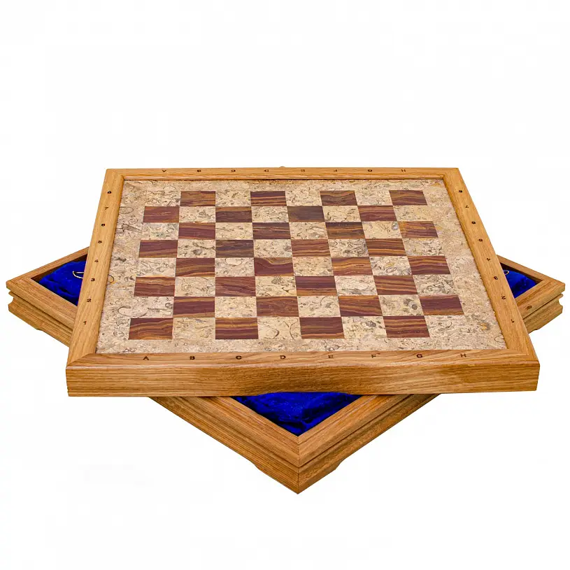 Шахматы из камня "Европейские"