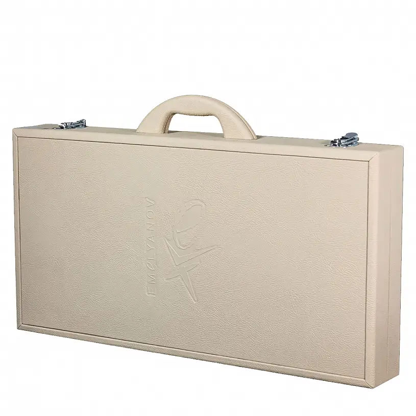 Нарды из мореного дуба и янтаря "Сокол"