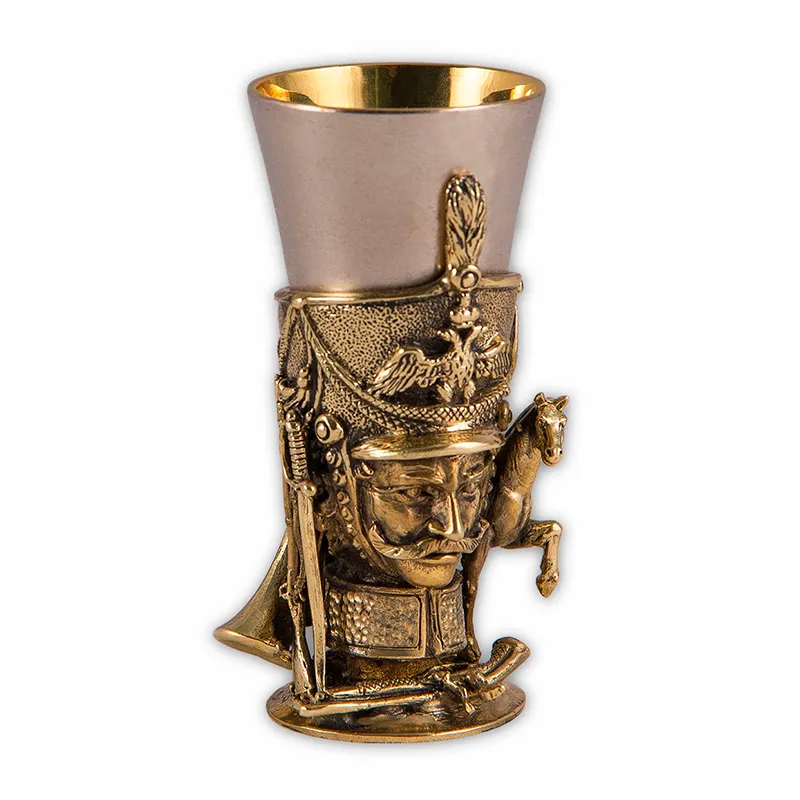 Набор подарочный из 6-ти чарок "Гусарский"