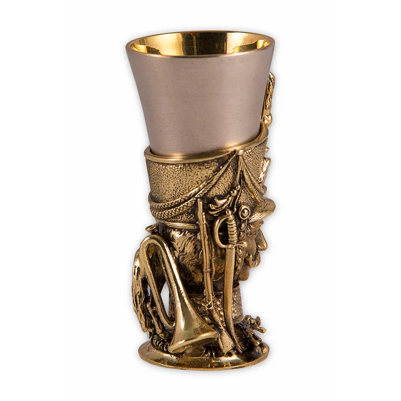 Набор подарочный из 6-ти чарок "Гусарский"